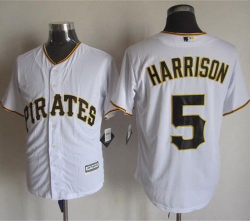 Pirates #5 Josh Harrison White New Cool Base Stitched Jersey - Zenithce
