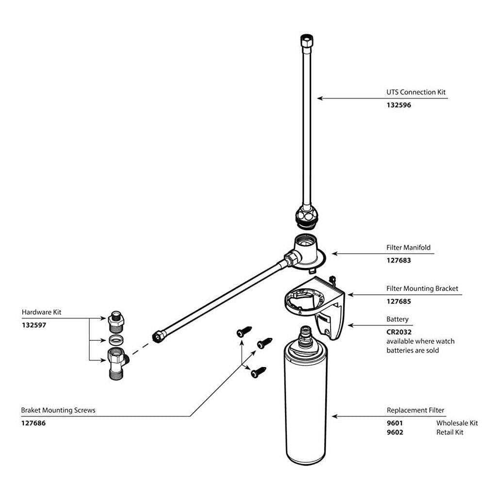 Moen 95612 Monticello Handle Hub Kit - Zenithce