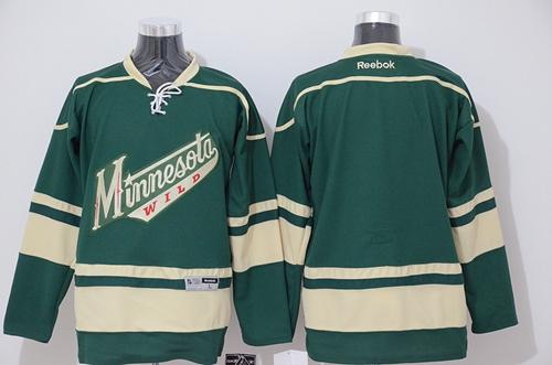 Wild Blank Stitched Green Jersey - Zenithce