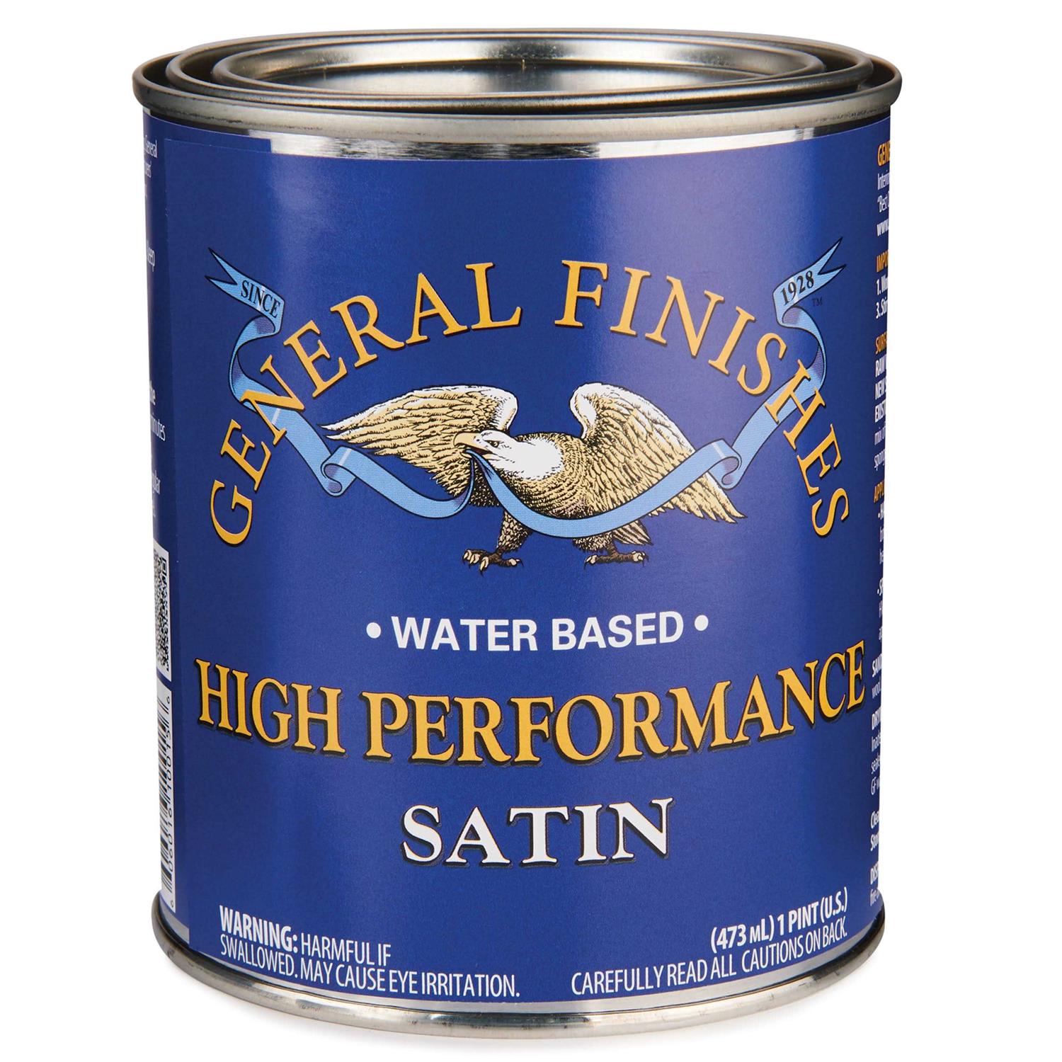 General Finishes High Performance Water Based Topcoat - Zenithce