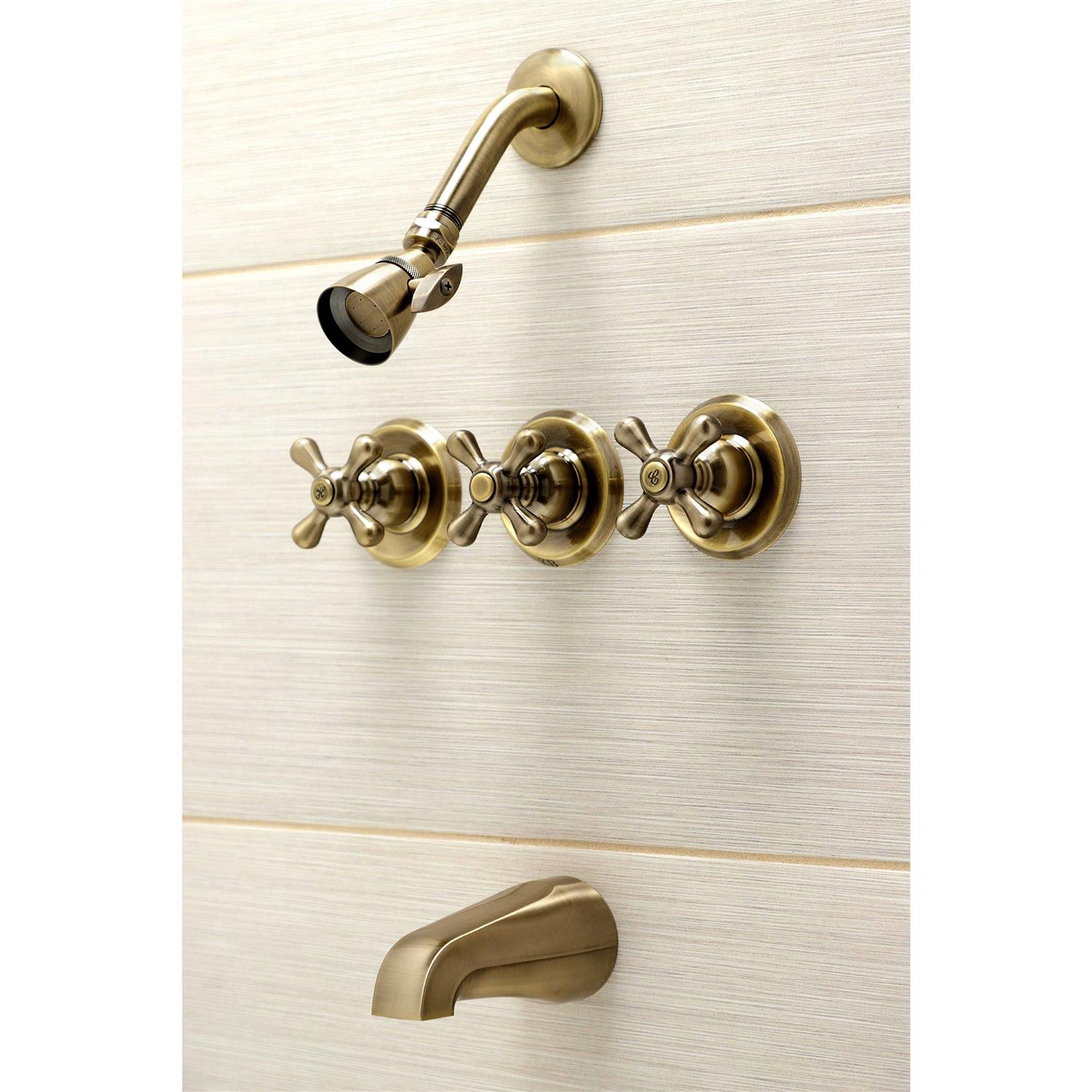 Kingston Brass KB235 Magellan Tub and Shower Faucet - Zenithce