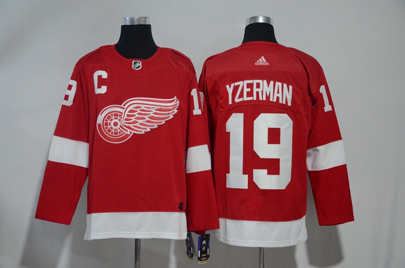 Detroit Red Wings #19 Steve Yzerman Red Stitched Jersey - Zenithce
