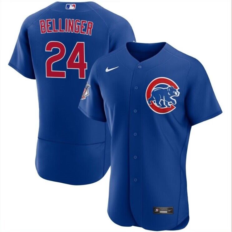 Chicago Cubs #24 Cody Bellinger Royal Flex Base Stitched Jersey - Zenithce