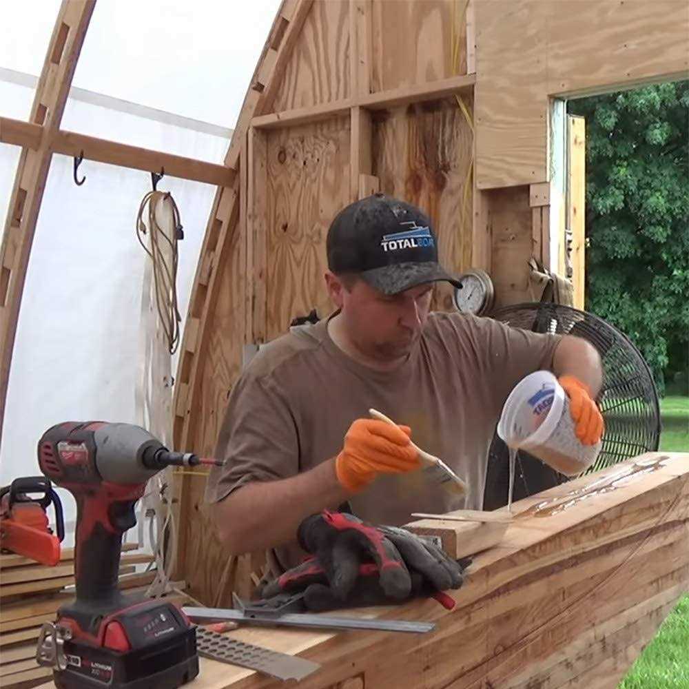 TotalBoat 5:1 Epoxy Resin Kit, Marine Grade Epoxy for Fiberglass and Wood Boat Building and Repair - Zenithce