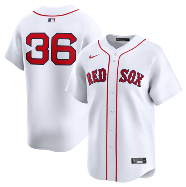 Boston Red Sox #36 Triston Casas White 2024 Home Limited Stitched Jersey - Zenithce