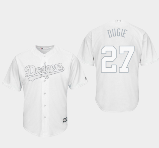 Los Angeles Dodgers #27 Alex Verdugo Majestic White 2019 Players' Weekend Stitched Jersey - Zenithce