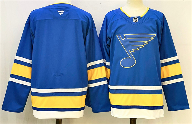 St.Louis Blues Blank Blue 2025 Stitched Jersey - Zenithce