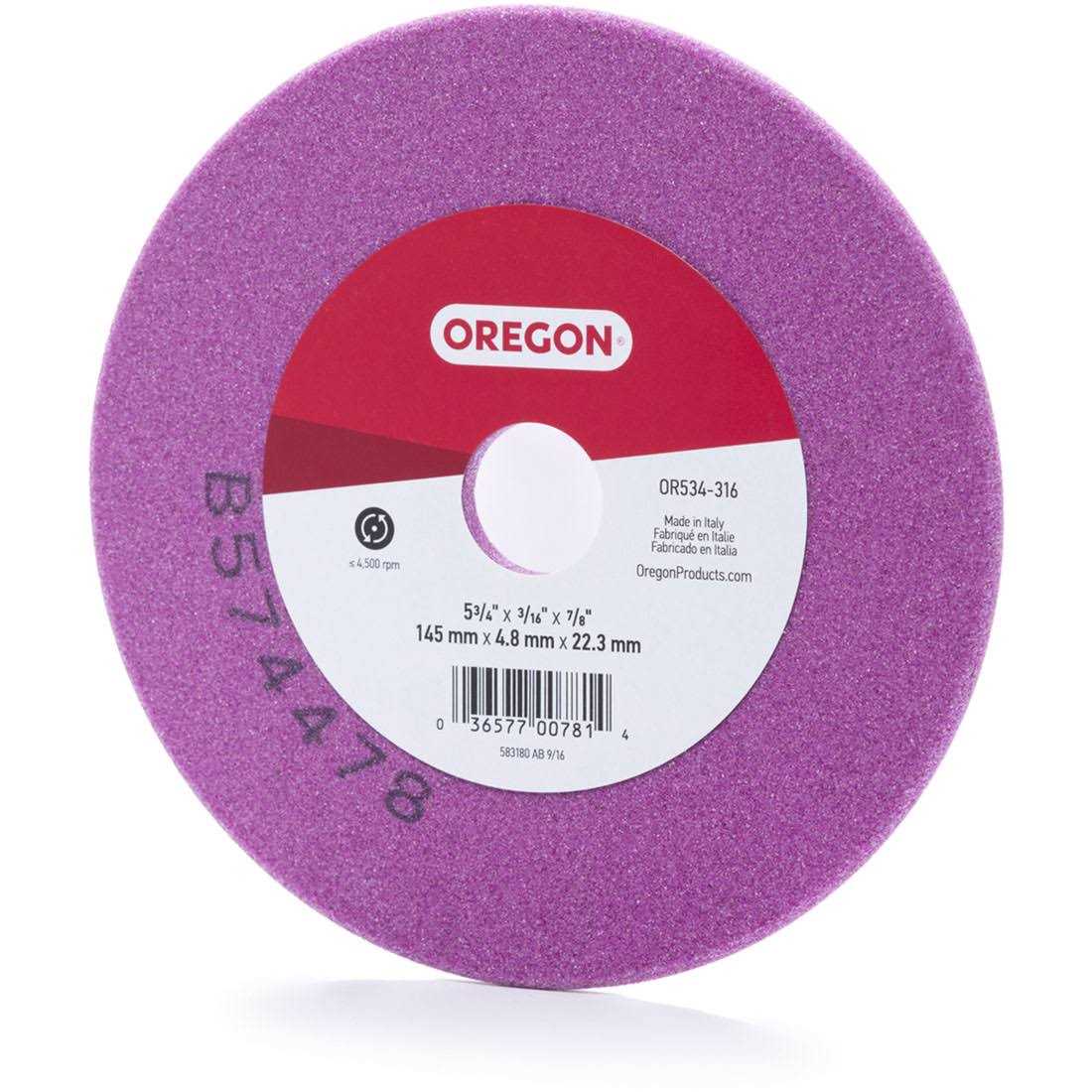Oregon Grinding Wheel - Zenithce