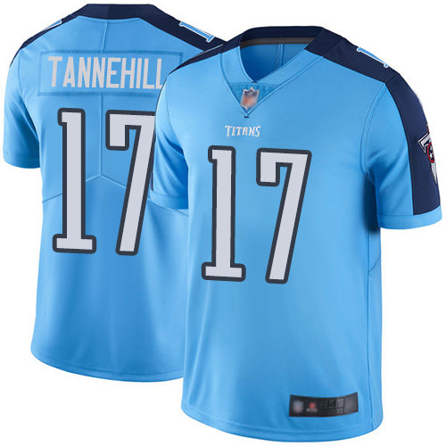 Tennessee Titans #17 Ryan Tannehill Light Blue Vapor Untouchable Limited Stitched Jersey - Zenithce