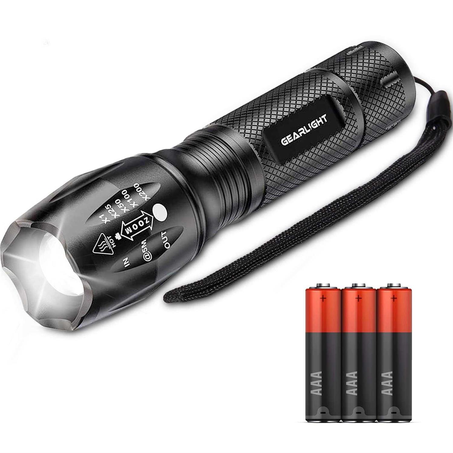 GearLight LED Flashlights High Lumens Camping S1000 - Zenithce