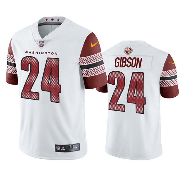Washington Commanders #24 Antonio Gibson White Vapor Untouchable Stitched Football Jersey - Zenithce