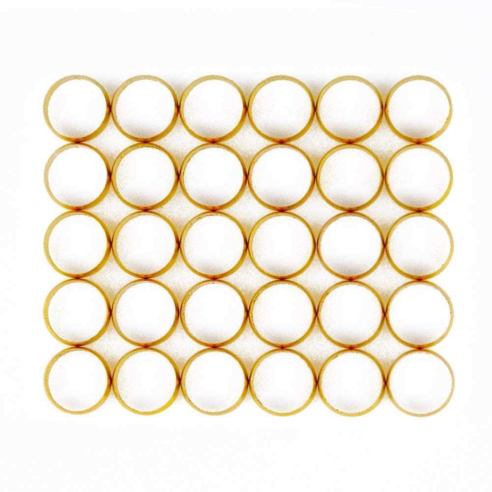 Quickun Brass Compression Fitting Ferrule Sleeve - Zenithce
