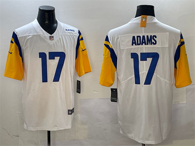 Los Angeles Rams #17 Davante Adams White 2024 Vapor Untouchable Stitched Jersey - Zenithce