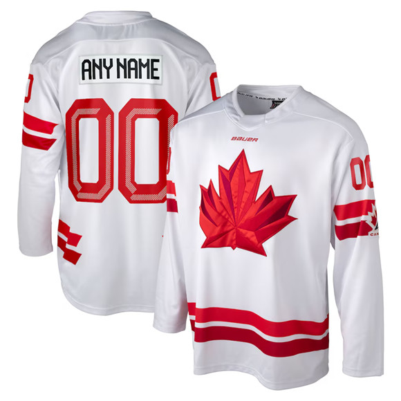 Canada Custom White 2026 Stitched Jersey - Zenithce