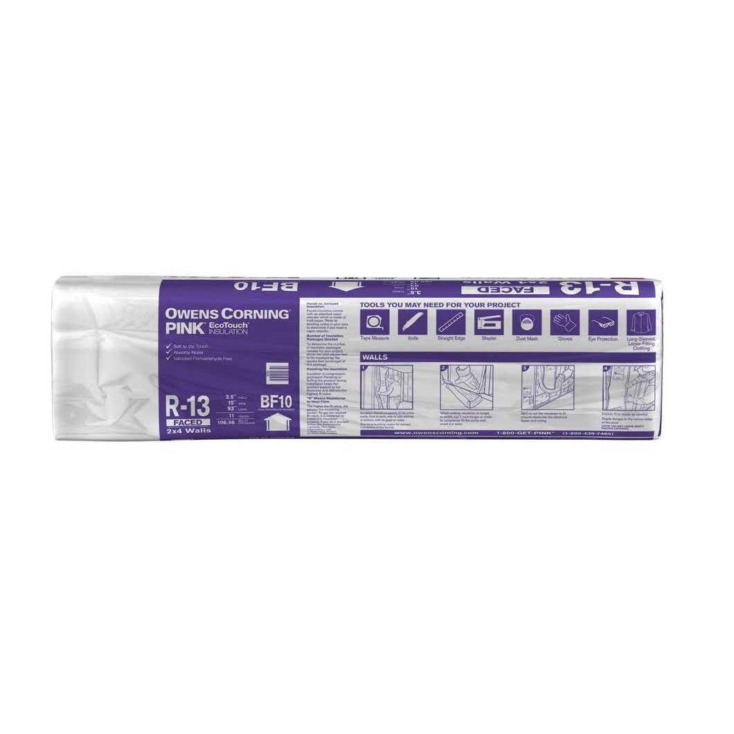 Owens Corning 765066 150 ft x 3 in Fiberglass Pipe Insulation Tape - Zenithce