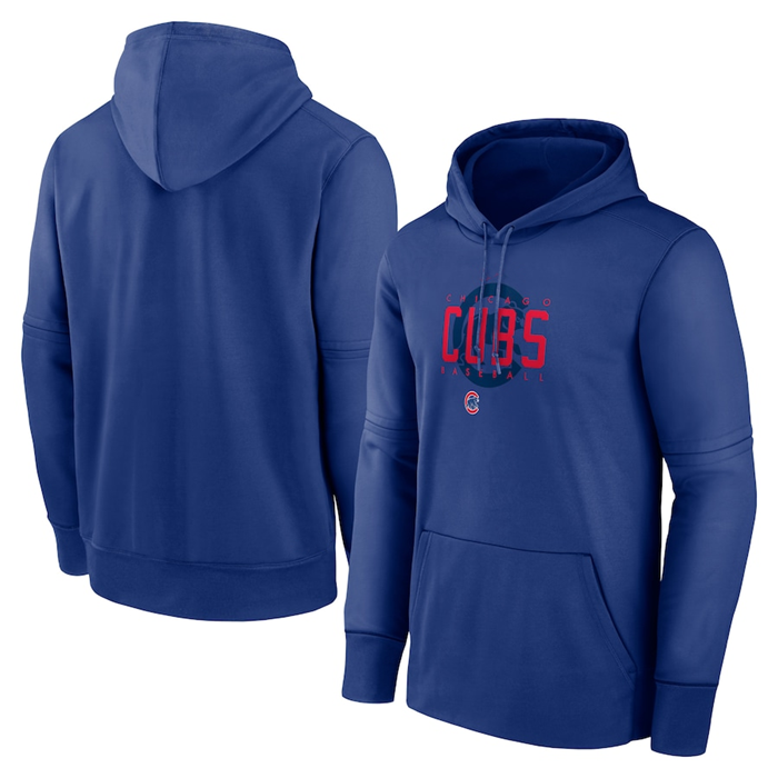 Chicago Cubs Royal Pregame Performance Pullover Hoodie - Zenithce