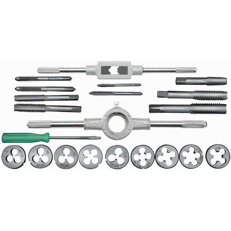 Pittsburgh Carbon Steel Metric Tap and Die Set - Zenithce