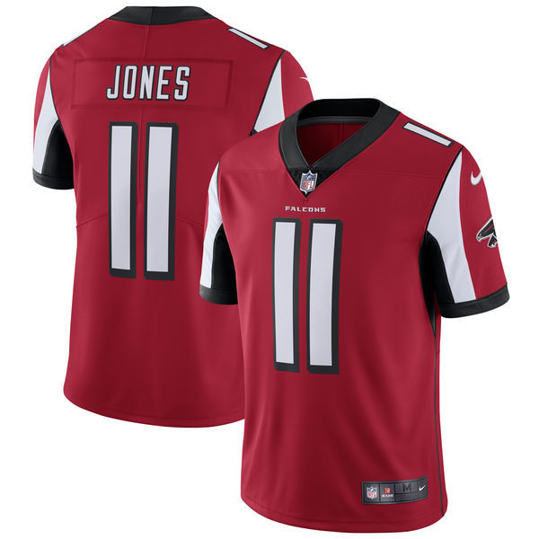 Atlanta Falcons #11 Julio Jones Nike Red Vapor Untouchable Limited Stitched Jersey - Zenithce