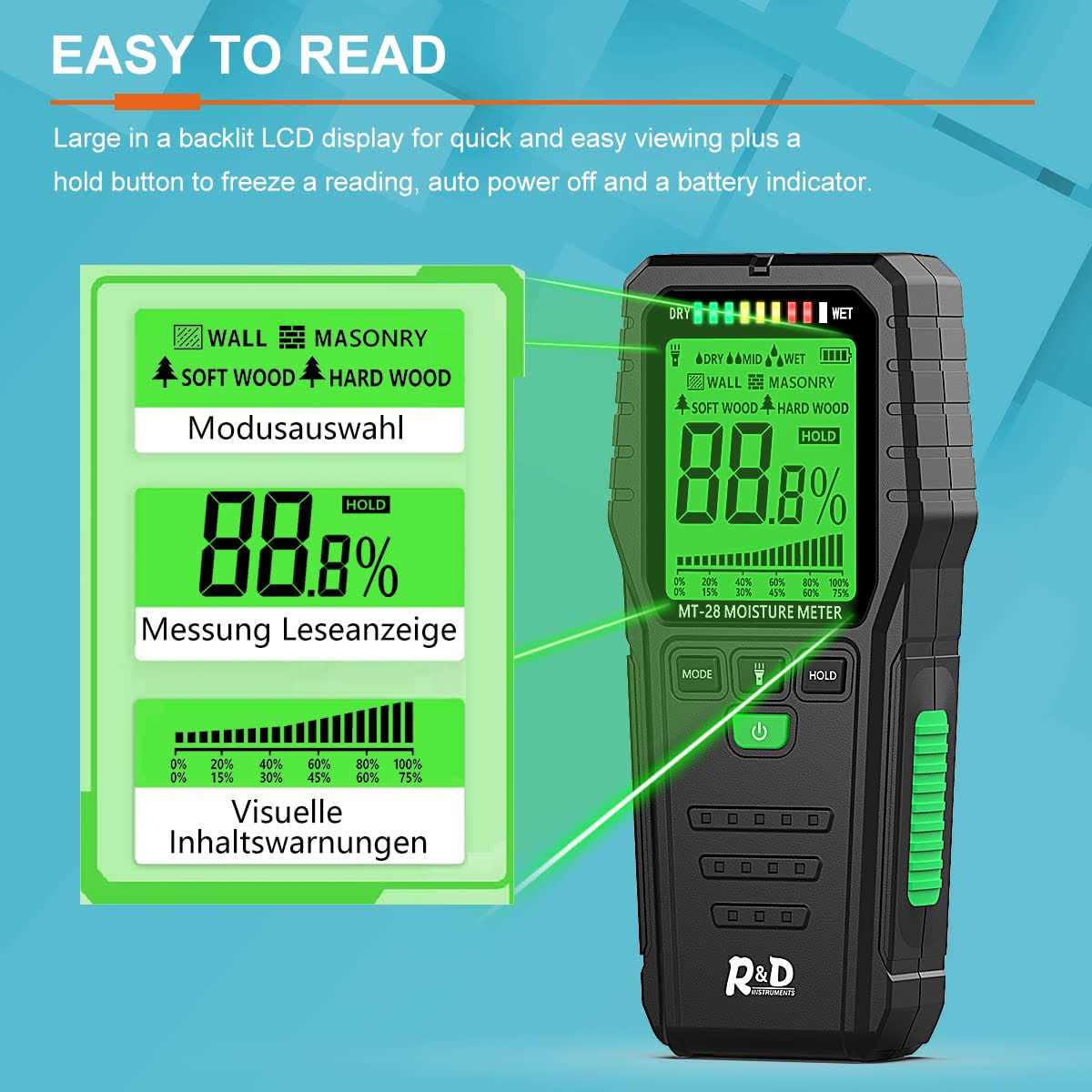 Rdinscos Digital Angle Gauge Level Box Protractor Digital Inclinometer Angle Finder Magnetic Base For Woodworking - Zenithce