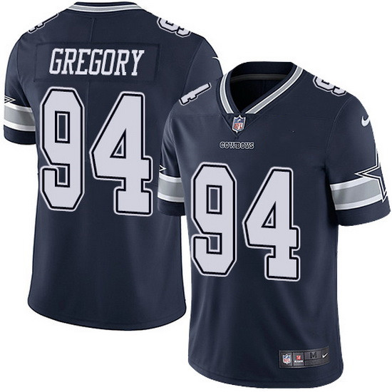 Dallas Cowboys #94 Randy Gregory Navy Limited Stitched Jersey - Zenithce