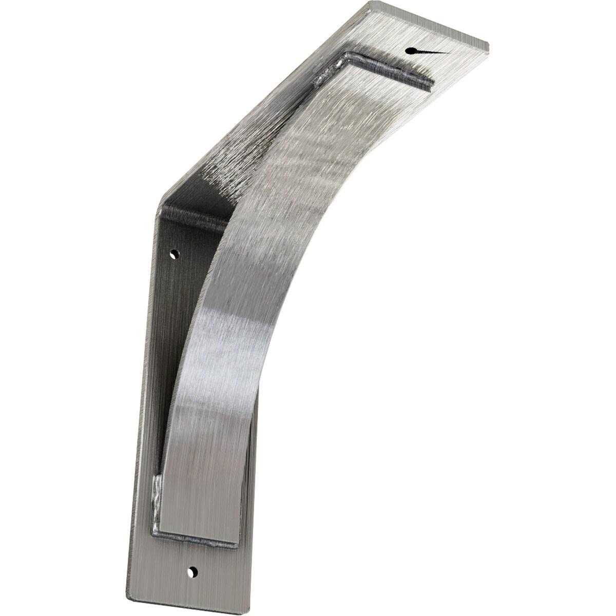 Ekena Millwork 3W x 6D x 6H Morris Steel Bracket - Zenithce