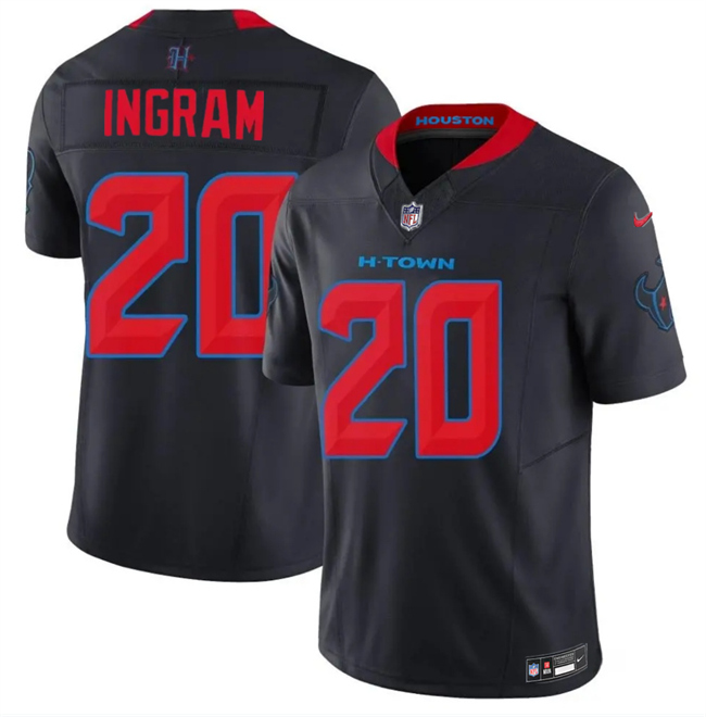 Houston Texans #20 Ja'Marcus Ingram Navy 2nd Alternate 2026 F.U.S.E. Vapor Limited Stitched Jersey - Zenithce