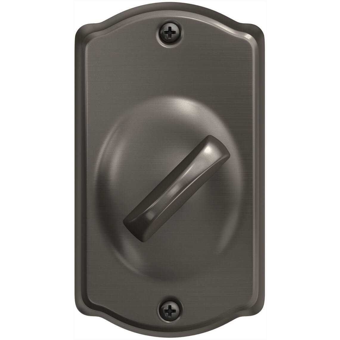 Schlage Camelot Aged Bronze Connect Z-Wave Plus Smart Wifi Deadbolt Door Lock and Accent handle Handleset with Camelot Trim - Zenithce
