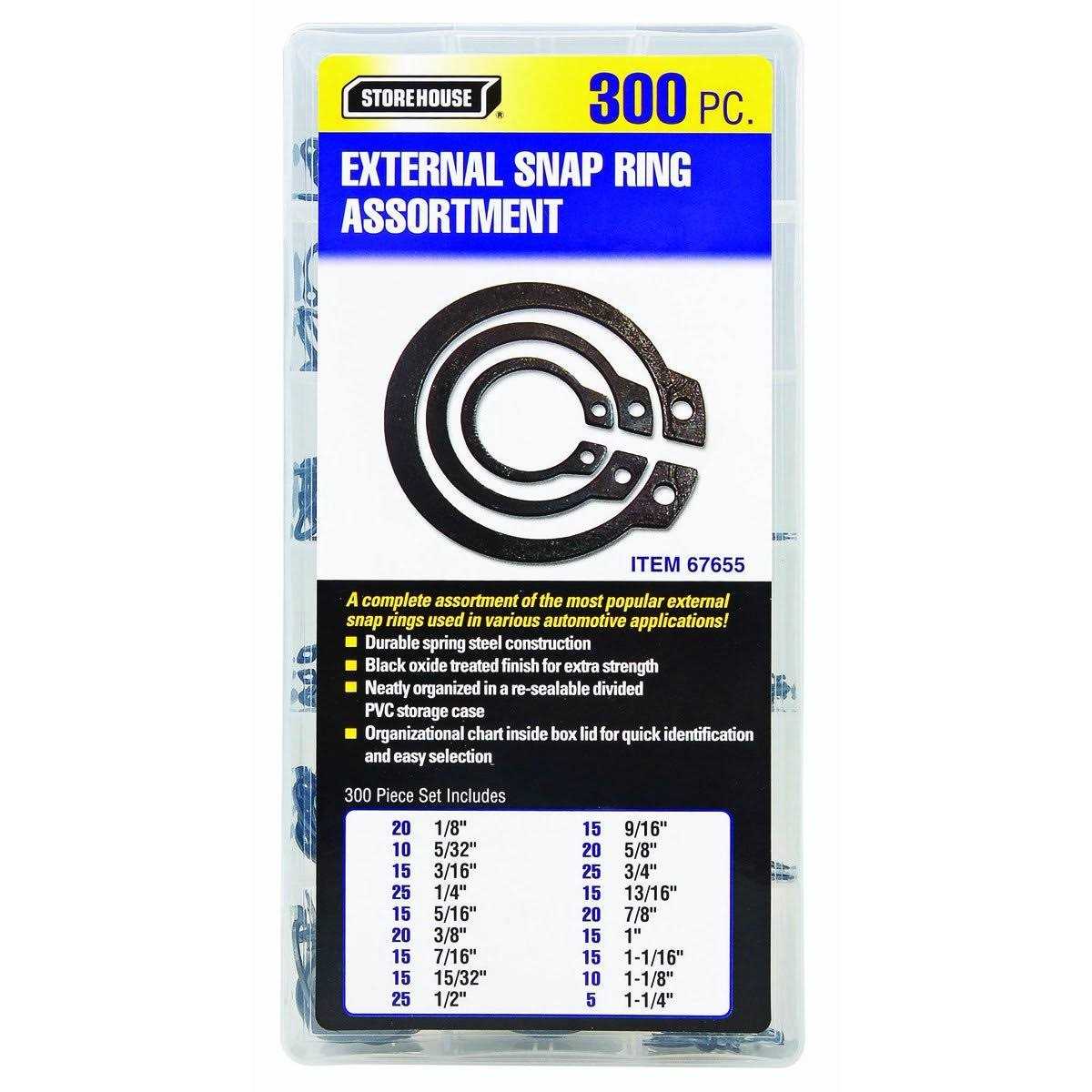 Storehouse 250 Piece Flat and Lock Washers - Zenithce