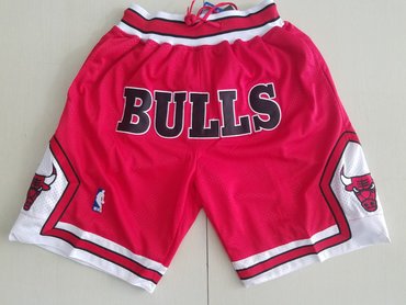 Chicago Bulls Red Throwback Shorts - Zenithce