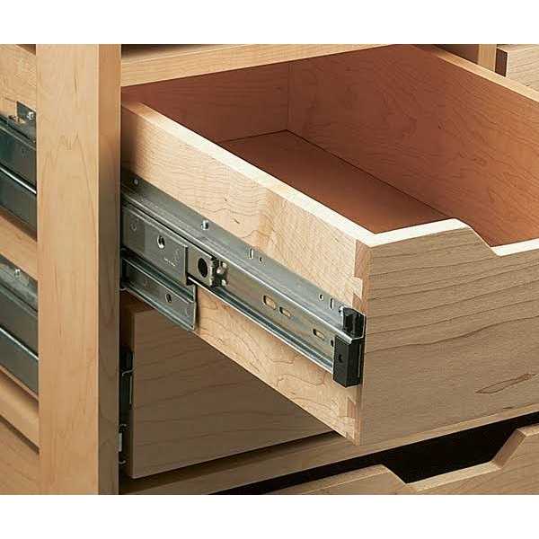 Knape & Vogt Heavy Duty File Lateral Overtravel Side Drawer Slide 8505P - Zenithce