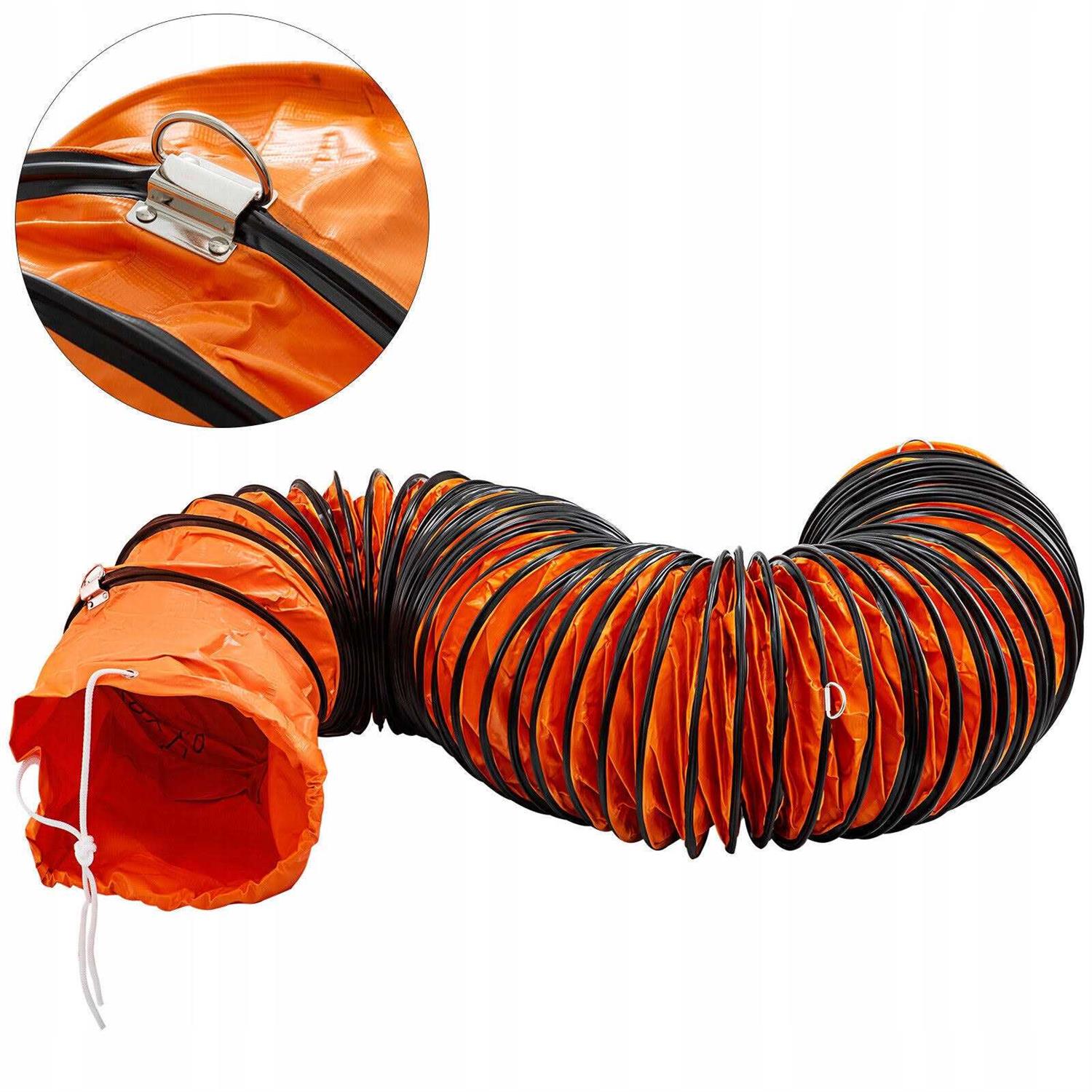 VEVOR 25ft Ducting Hose PVC Flexible Duct Hosing Utility Blower - Zenithce