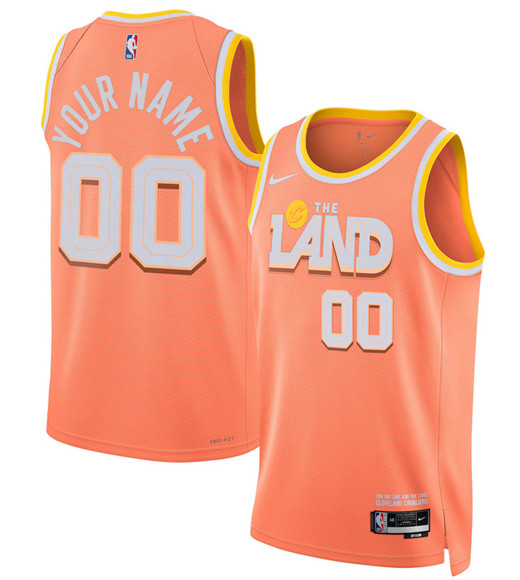 Cleveland Cavaliers Custom Orange 2025-26 City Edition Swingman Stitched Jersey - Zenithce
