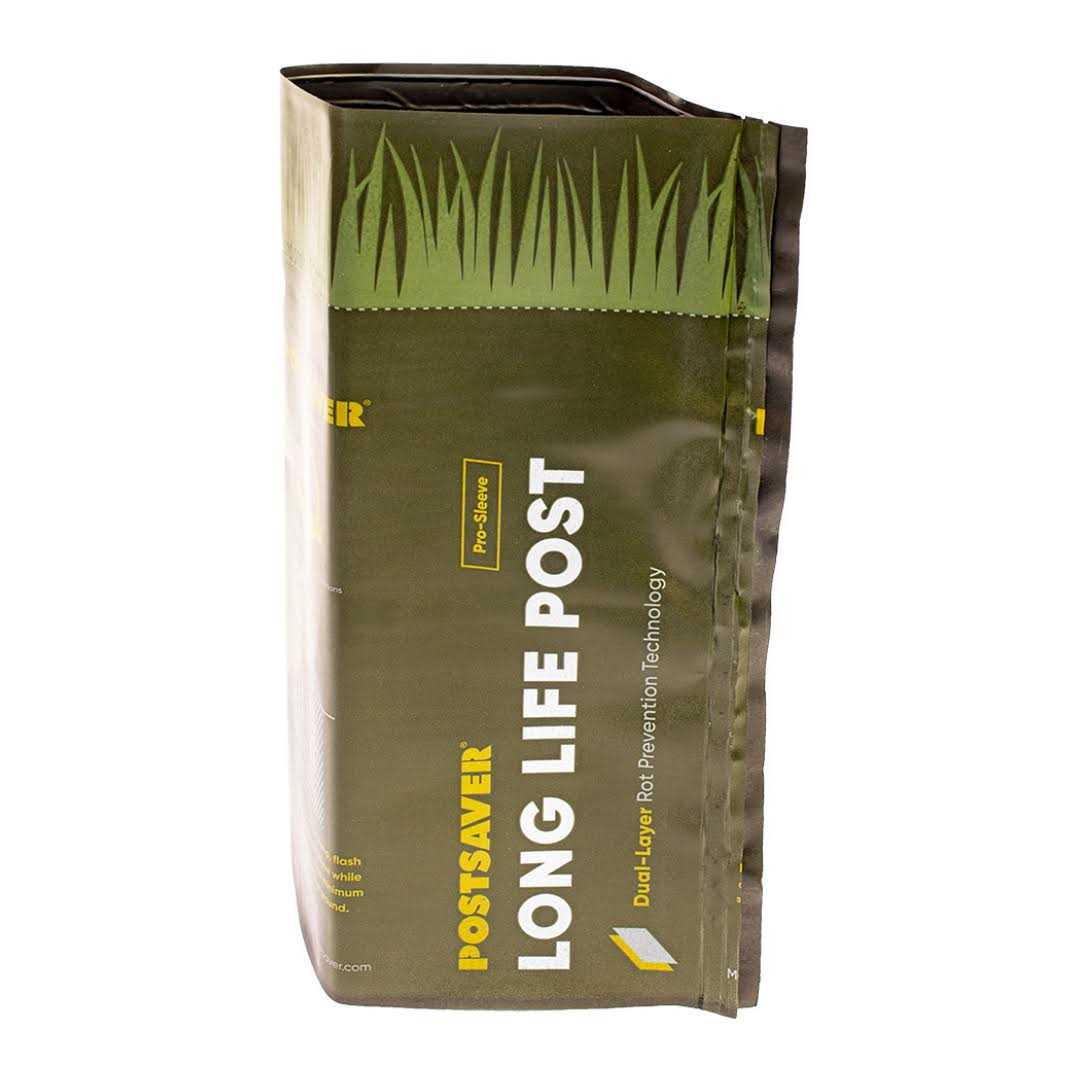 POSTSAVER Rot Protection Sleeve for or Posts Protect Wood Posts from Ground-Line Rot - Zenithce