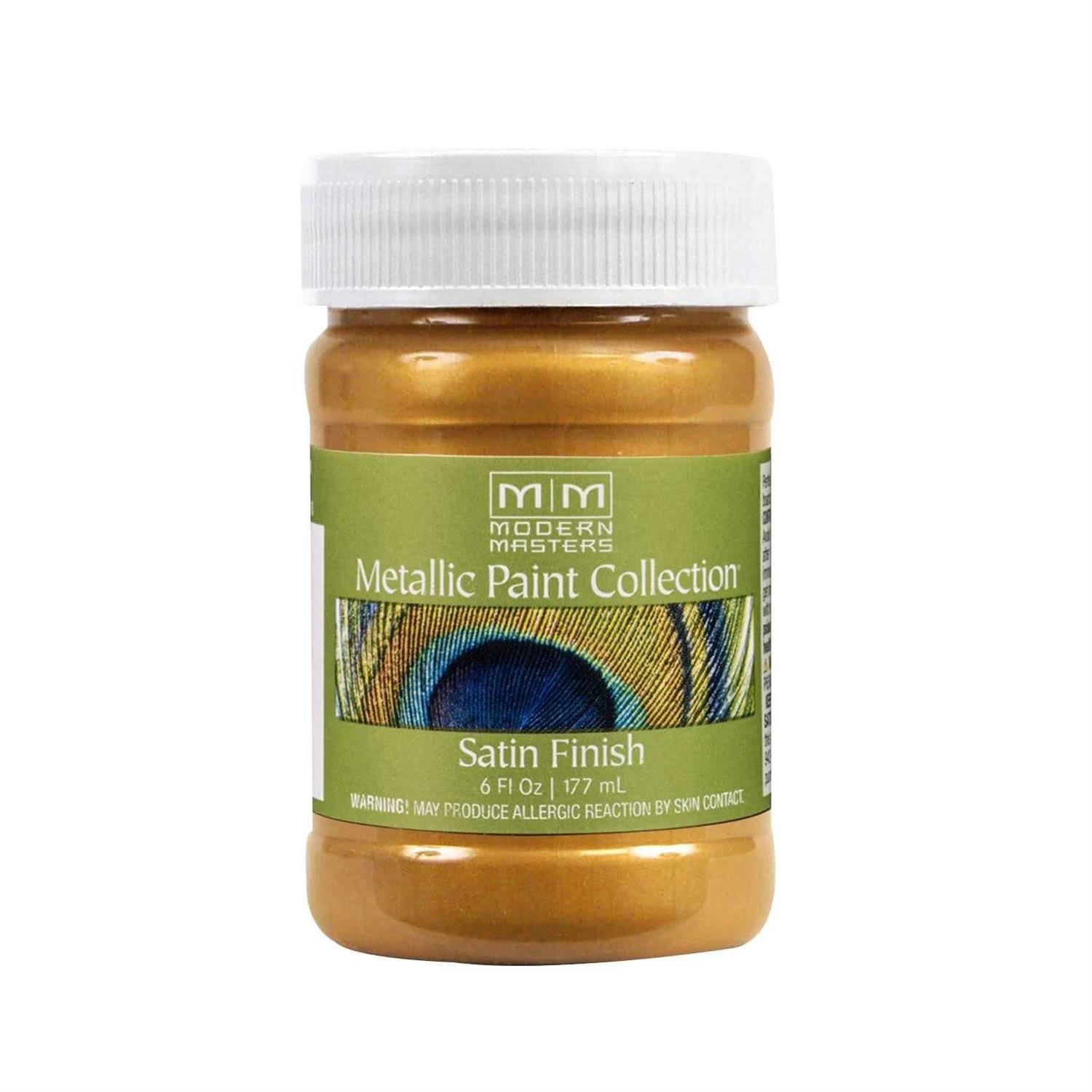 Modern Masters Metallic Paint Gold Rush -6 oz - Zenithce