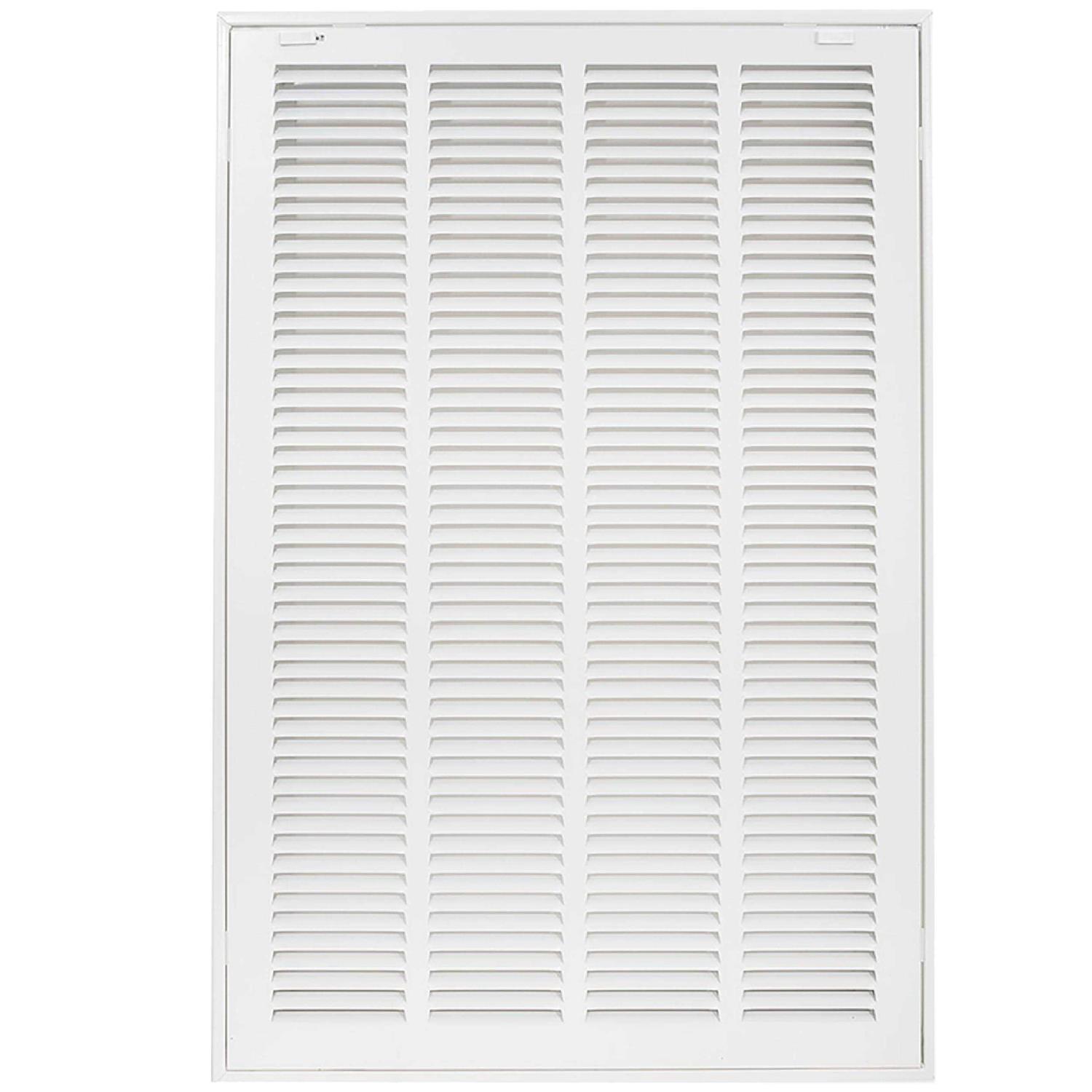 Ez-flo 16 in. x 20 in. White Return Air Grille - Zenithce