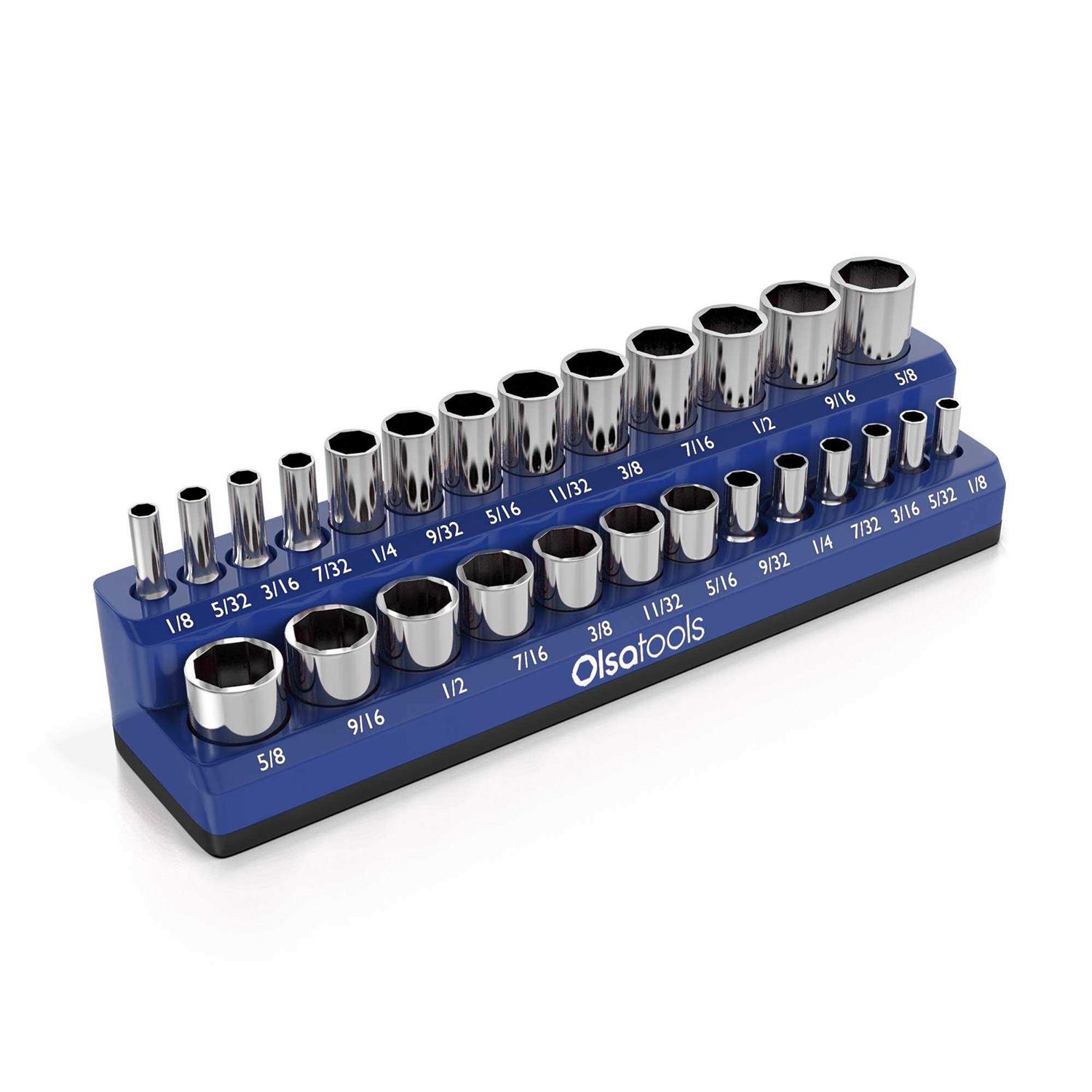Olsa Tools Bolt Extractor Offset Wrench Set 6-pt Box End Rounded Nut Remover - Zenithce
