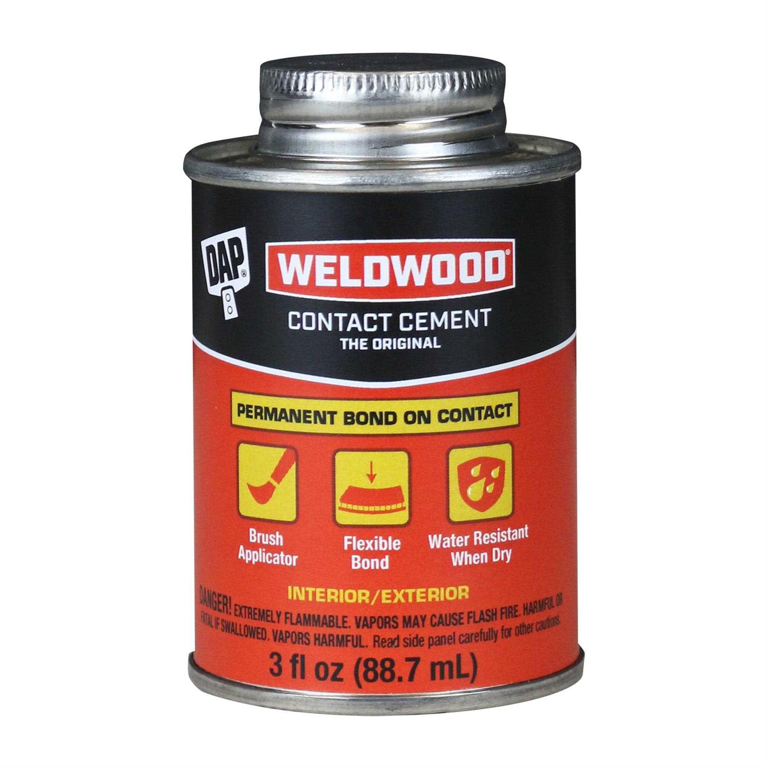 Dap Weldwood Contact Adhesive Landau Top and Trim HHR Solvent Type Spray Grade 1 Gallon 233 - Zenithce