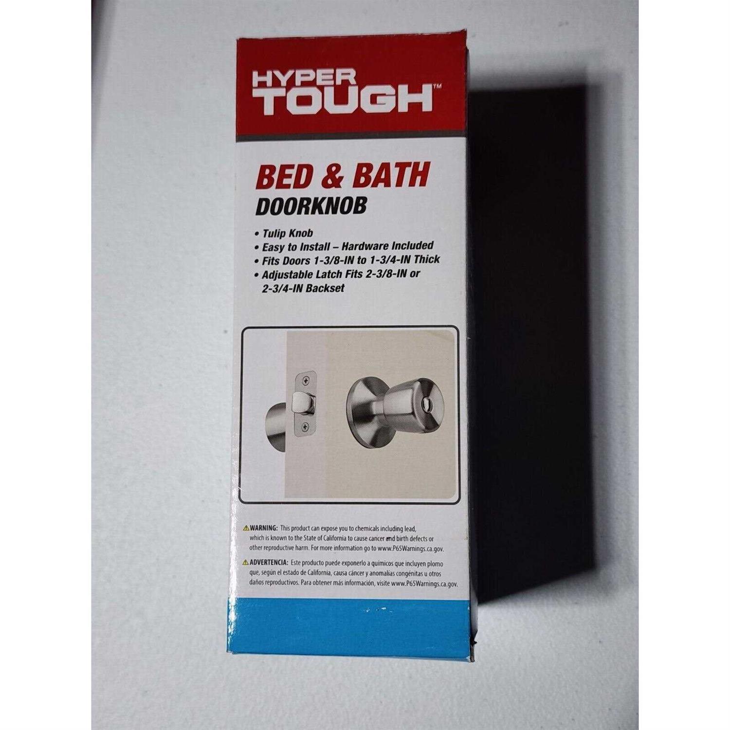 Hyper Tough Interior Privacy Tulip Style Doorknob - Zenithce