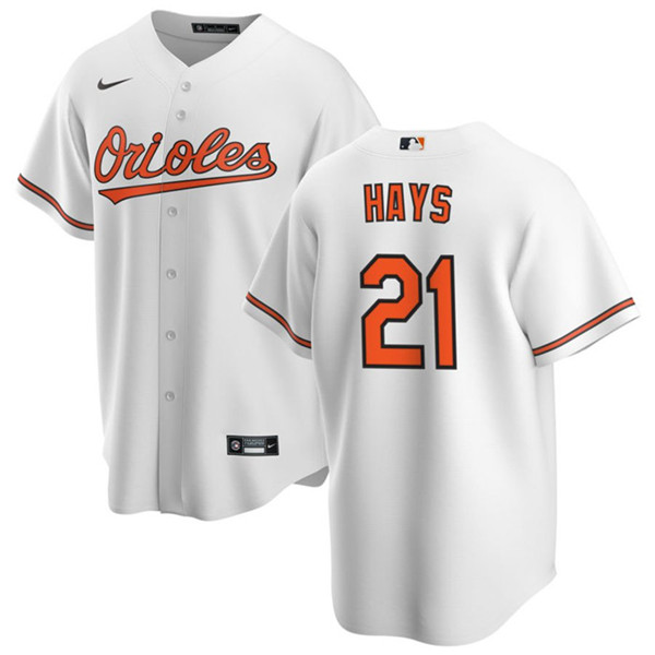 Baltimore Orioles #21 Austin Hays White Cool Base Stitched Jersey - Zenithce