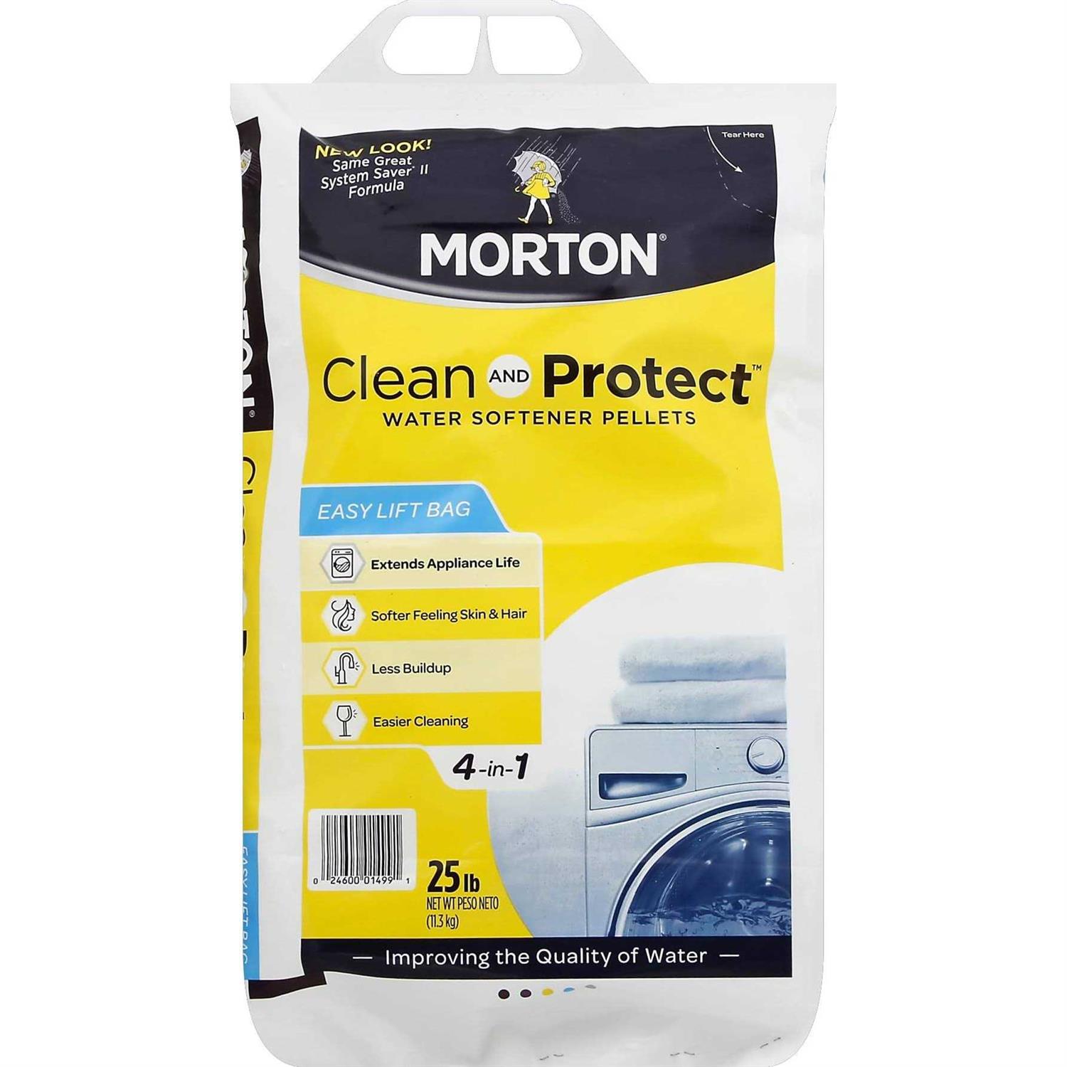 Morton Clean & Protect Water Softener Pellets - Zenithce
