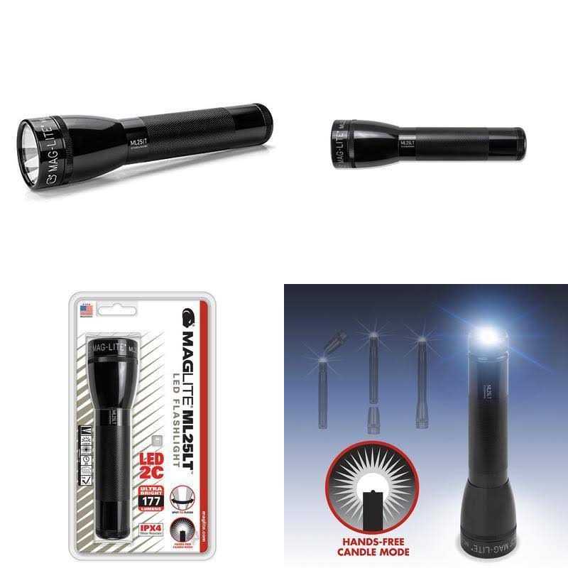 Maglite ML125 LED Rechargeable Flashlight ML125-33014 - Zenithce