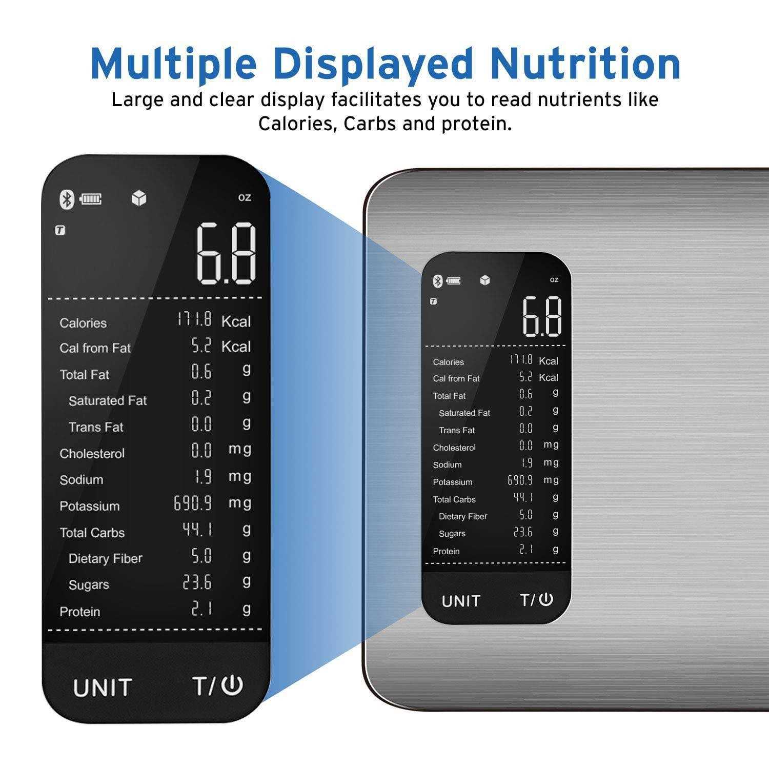 ETEKCITY ESN00-R19 Smart Nutrition Scale KAMTNSECSUS0002 - Zenithce