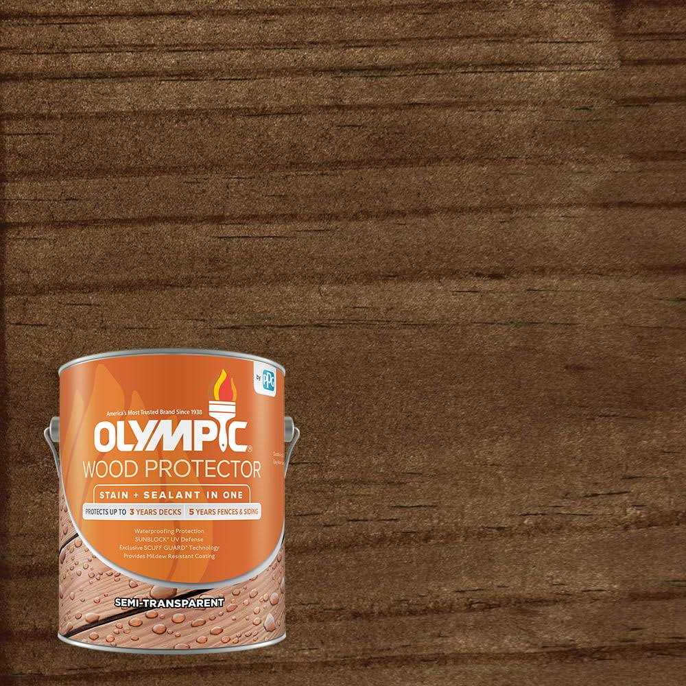 Olympic Wood Protector Exterior Solid Color Wood Stain - Zenithce