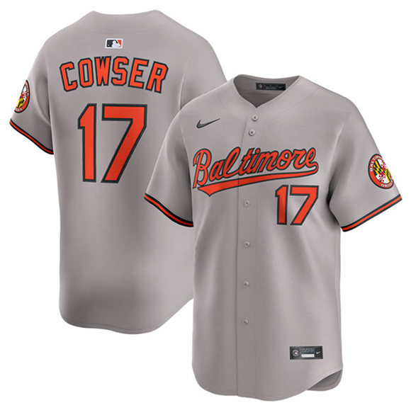 Baltimore Orioles #17 Colton Cowser Gray 2025 Limited Stitched Jersey - Zenithce