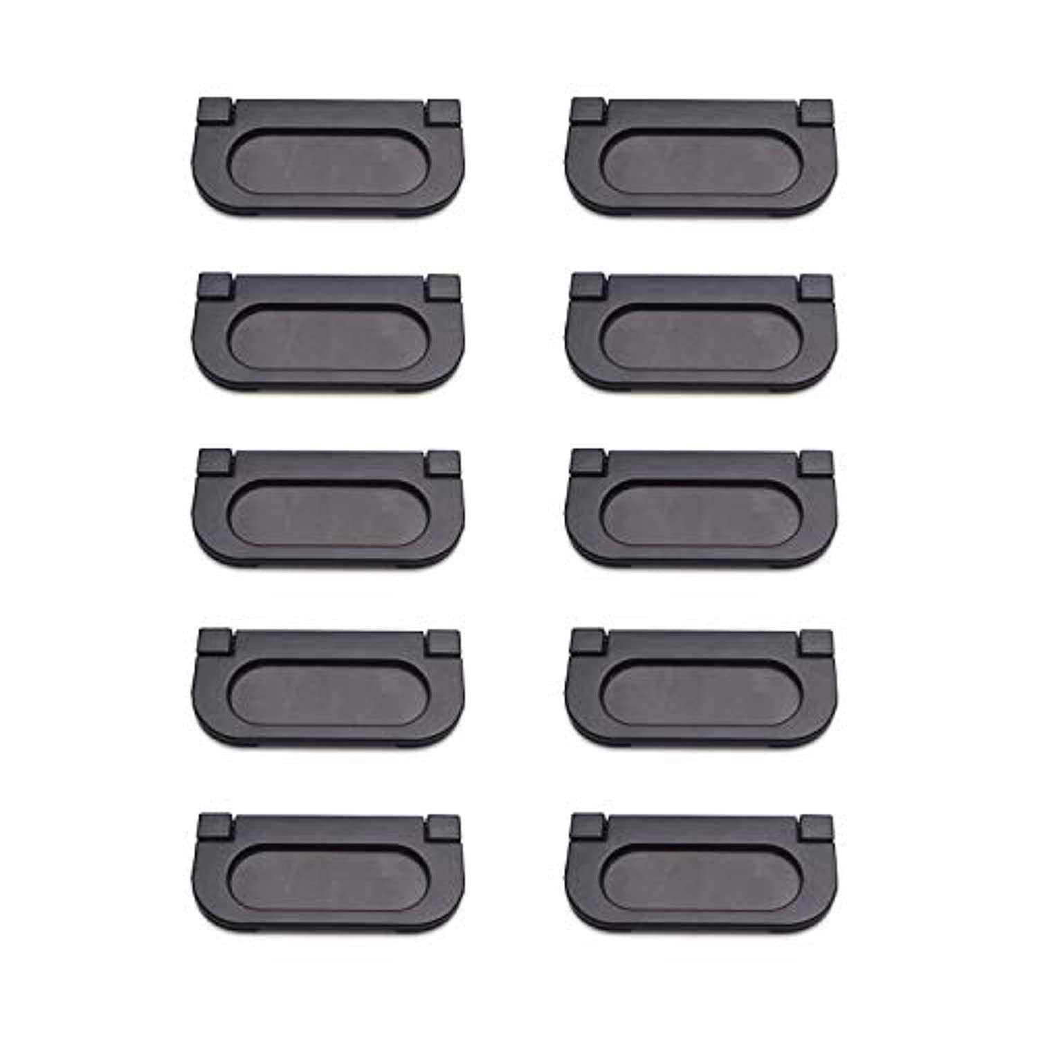 Farboat 10Pcs Cabinet Bail Pulls Handles Drop Ring Pulls Antique Propitious Cloud 2.9 Overall Length for Dresser Drawer Closet Cupboard Box Case - Zenithce