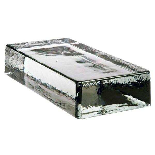 Quality Glass Block 9 1/4 x 2 1/8 x 4 1/2 Blue Rettangloare Vetropieno Glass Brick - Zenithce