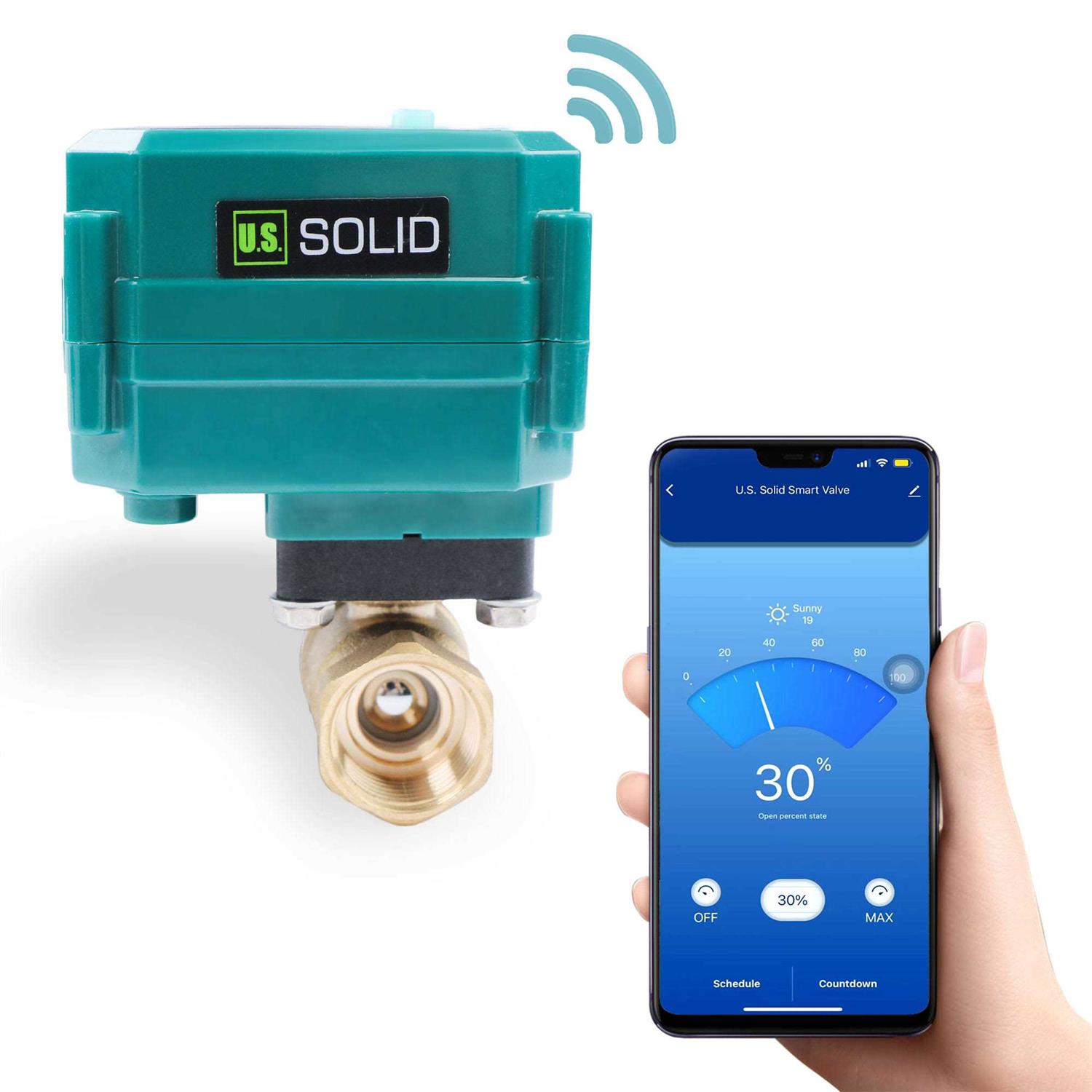 U.S. Solid Motorized Ball Valve Brass Ball Valve with Standard Port 9-36v Ac/dc - Zenithce