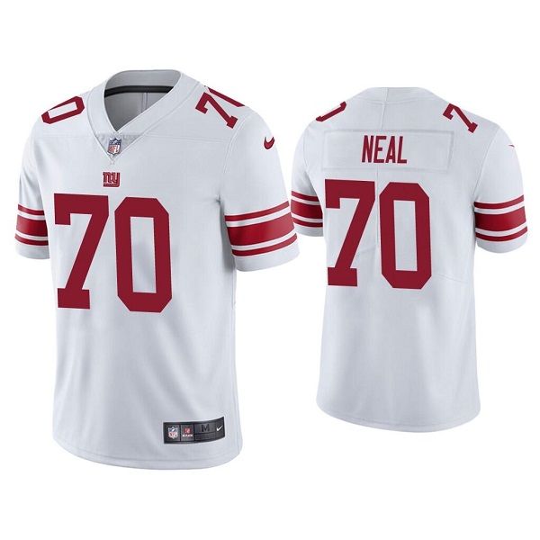 New York Giants #70 Evan Neal White Vapor Untouchable Limited Stitched Jersey - Zenithce