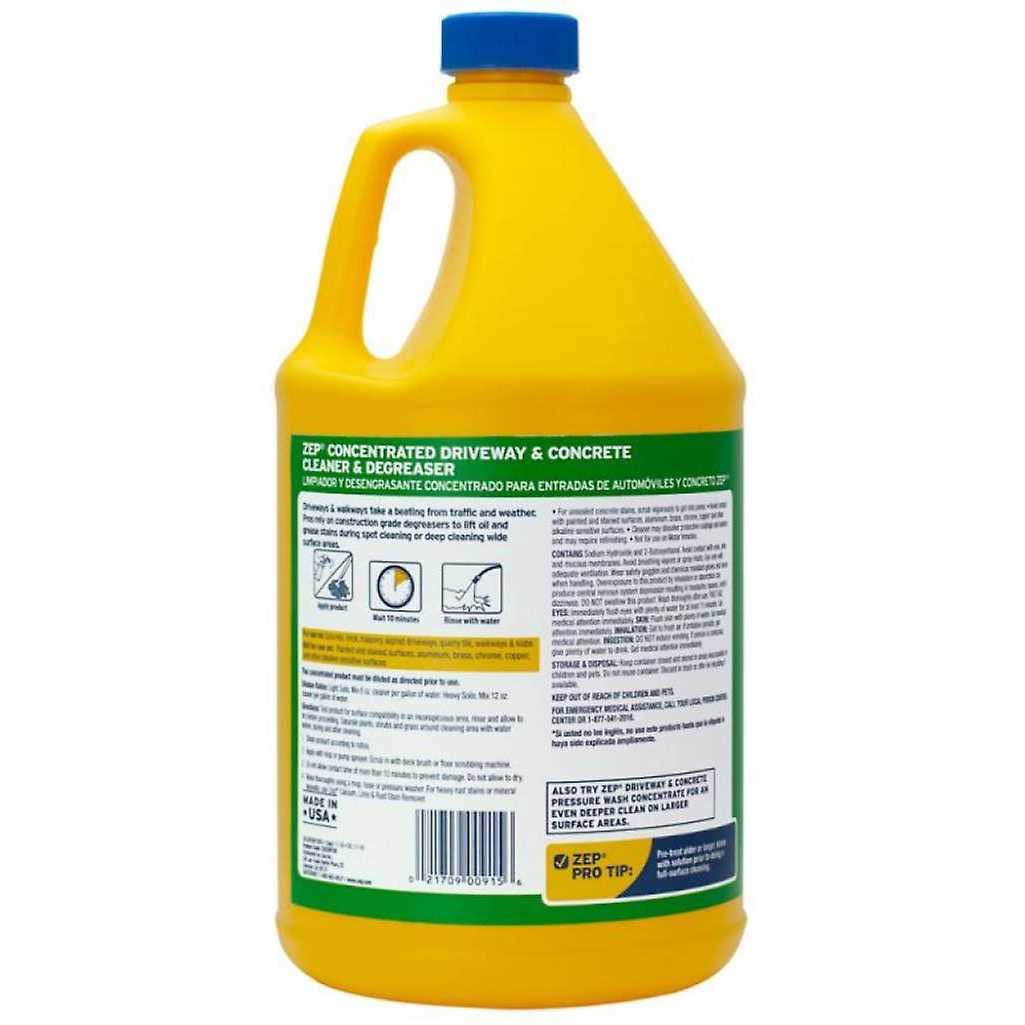 Zep Drain Defense Pipe Build-Up Remover 64 Ounces Zldc64 - Zenithce