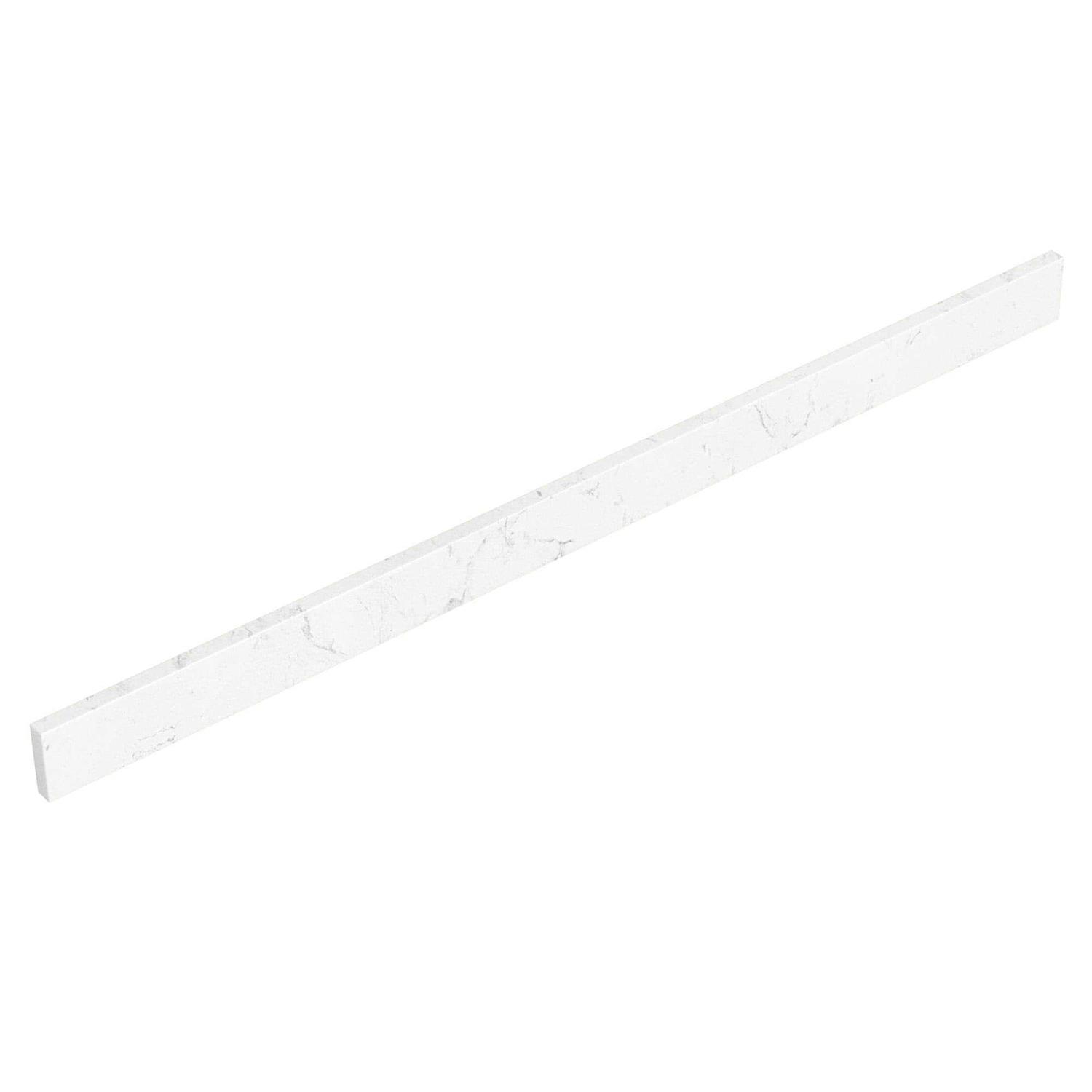 Wyndham Collection 48 L x 3 H Marble Backsplash - Zenithce